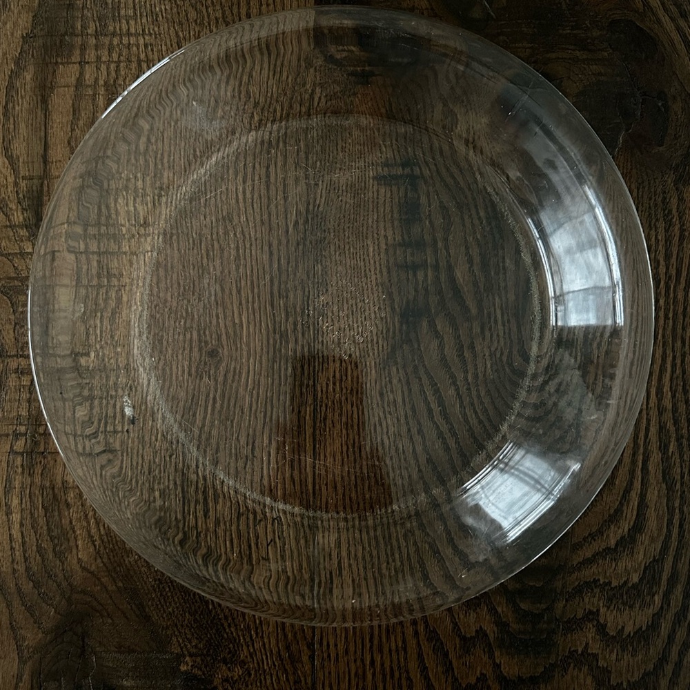 Pyrex 🇺🇸 Made Deep Dish Clear Glass Baking Pie Plate